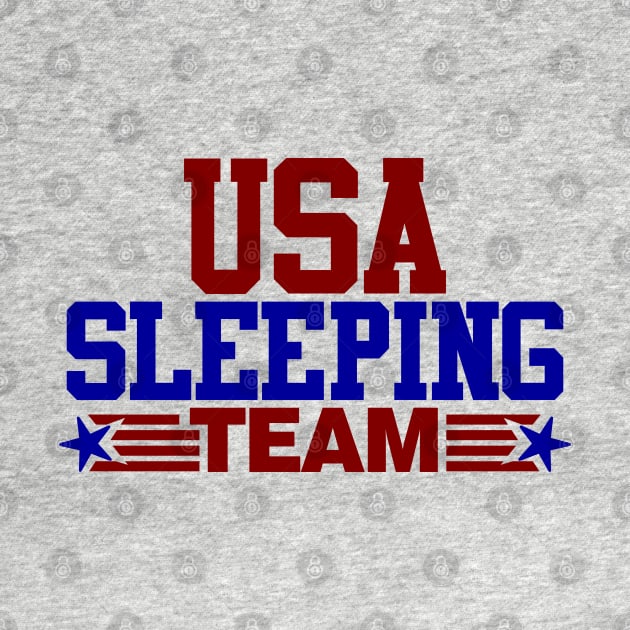 USA Sleeping Team by DavesTees
